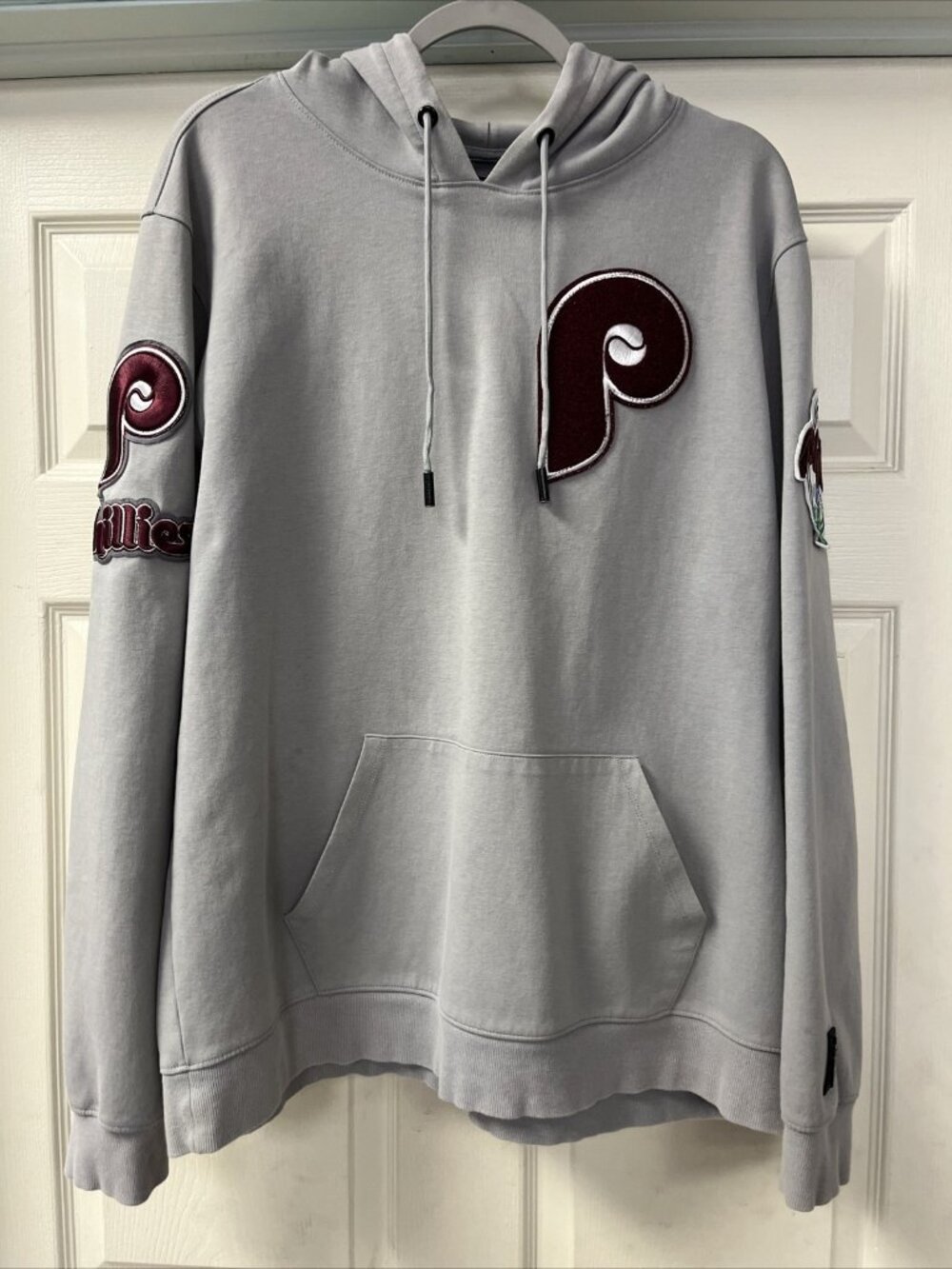 PRO STANDARD -PHILADELPHIA PHILLIES - Gray Hoodie - 2XL - RARE